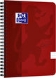 Oxford touch - schrijfblok - a5 - gelijnd - 140 pagina's - 90g - soft cover - rood