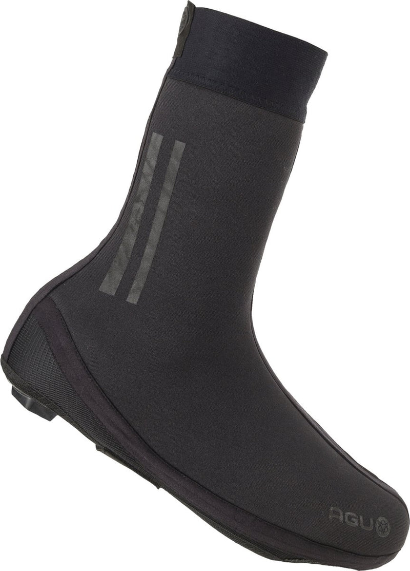 Agu thermo - fietsoverschoenen - thermische overschoenen - neopreen overschoenen - 4mm - winddicht en waterdicht - kevlar versterkte neus - getapete naden - zwart - unisex - l 42 43