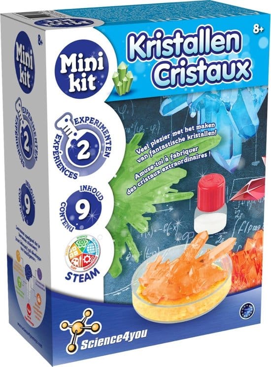 Brandunit science 4 you kristallen kweken