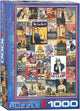 Eurographics - eerste en tweede wereldoorlog vintage posters [wwi wwii vintage posters] - 1000 stukjes 48×68cm (b×h) - legpuzzel