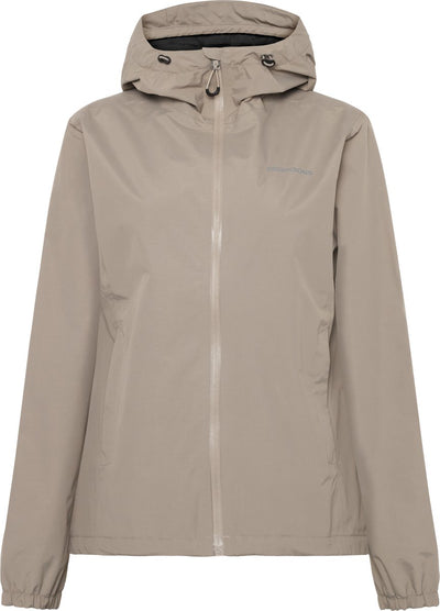 Didriksons varja wns jkt 2 dames outdoorjas - ash brown