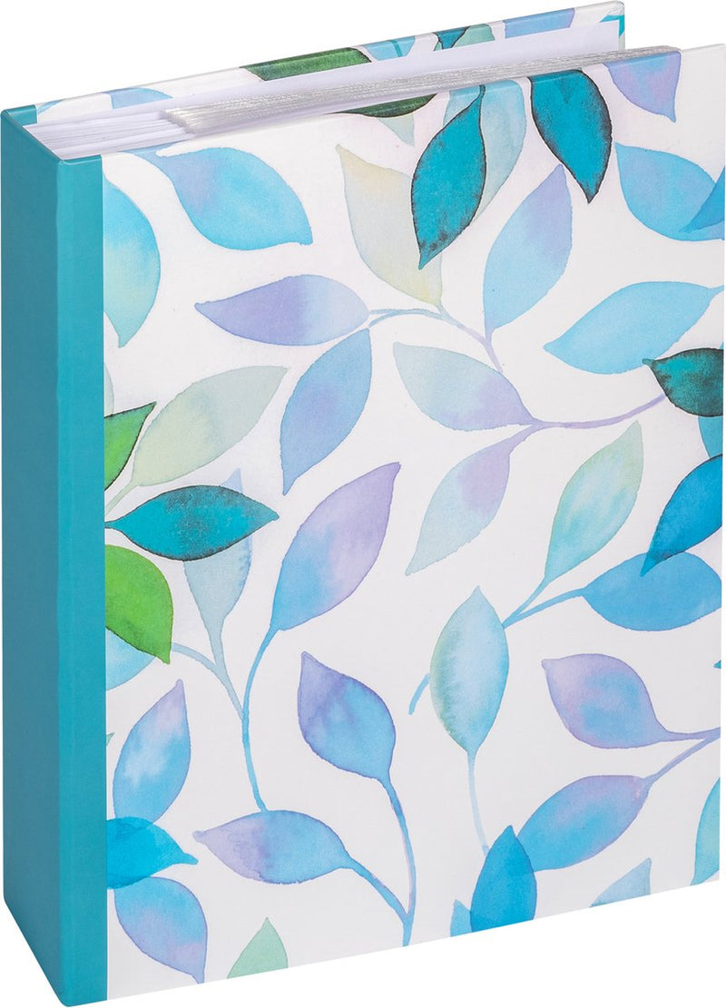 Walther me-364-l season - memo insteekalbum - formaat 28 x 25 cm - 200 foto's 13 x 18 cm - blauw
