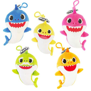 Babyshark pluche sleutelhanger assorti | 12 stuks