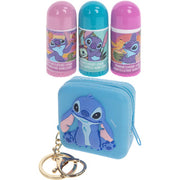 Stitch lipbalsem 3 stuks tasje en sleutelhanger | 6 stuks - afbeelding 2