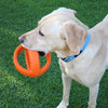 Happy pet grubber interactieve voetbal oranje