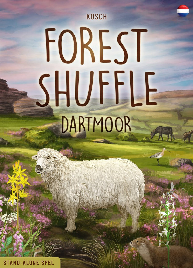 Lookout spiele spel - kaartspel - forest shuffle - dartmoor - 2 tot 5 spelers - 10+