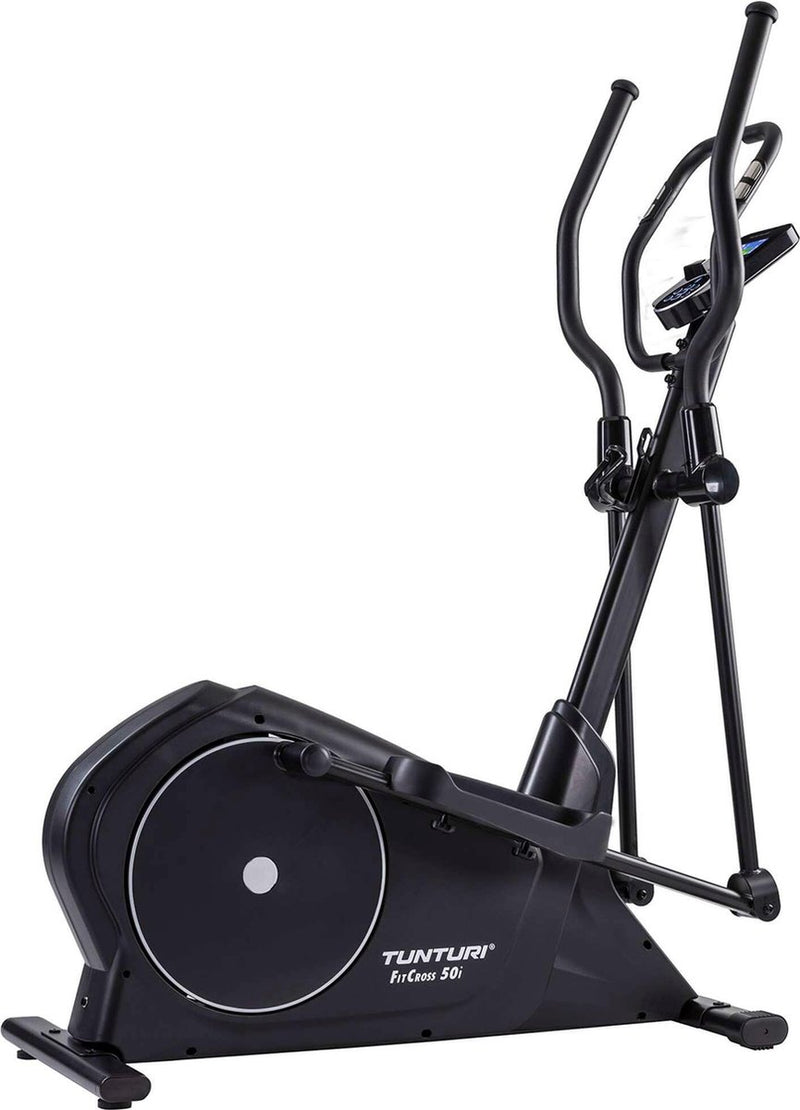 Tunturi fitcross 50i - crosstrainer - fitnessapparaat - 20 programma's - 32 weerstanden - bluetooth - hartslagmeter - multi grip - incl. gratis app