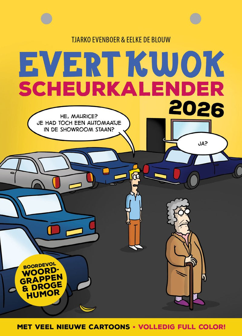 Evert kwok scheurkalender - 2026
