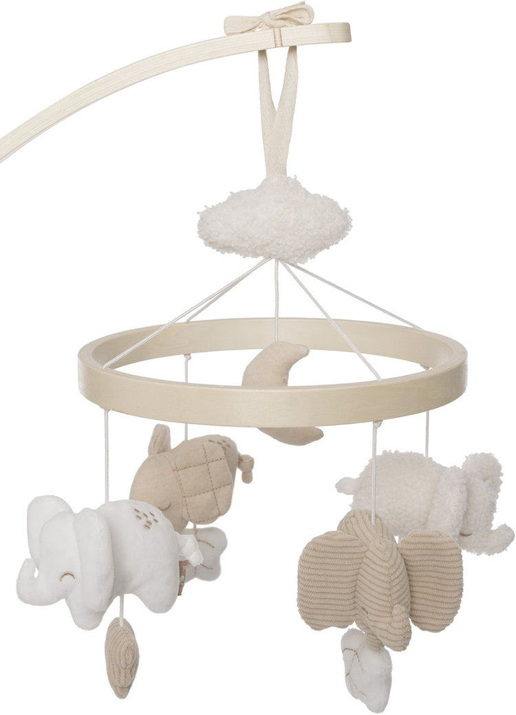 Jollein baby mobiel - voor box of bed - elephant tales