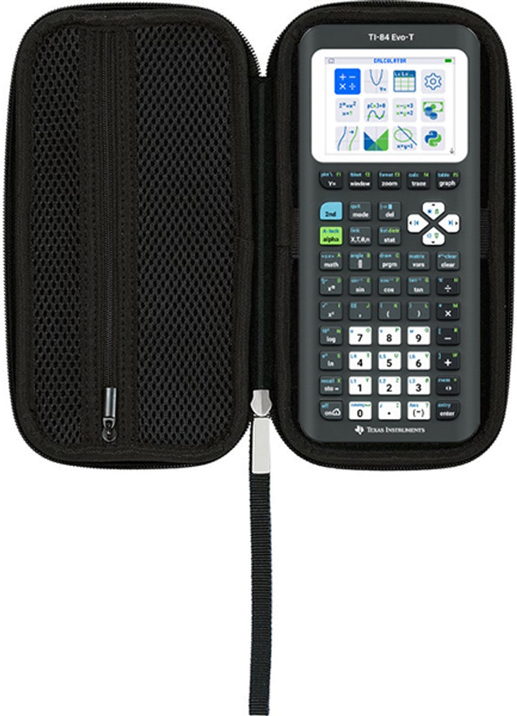 Texas instruments bundel ti-84 evo-t grafische rekenmachine - examenstand - beschermhoes