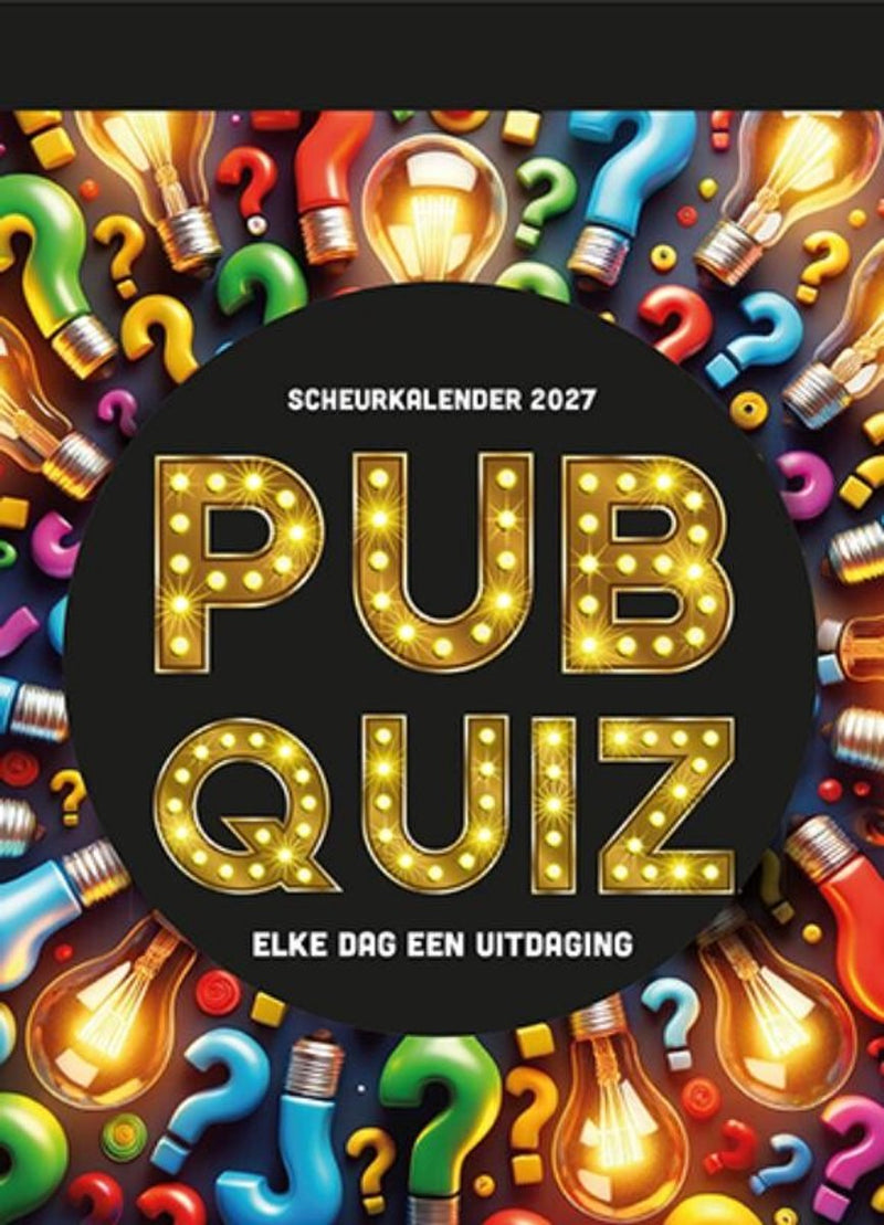 Scheurkalender 2027 pubquiz