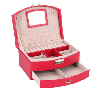 Merkloos sans marque juwelenbox deluxe roze