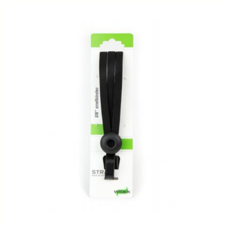 Widek triobinder eye met haak 3x12mm zwart zwart