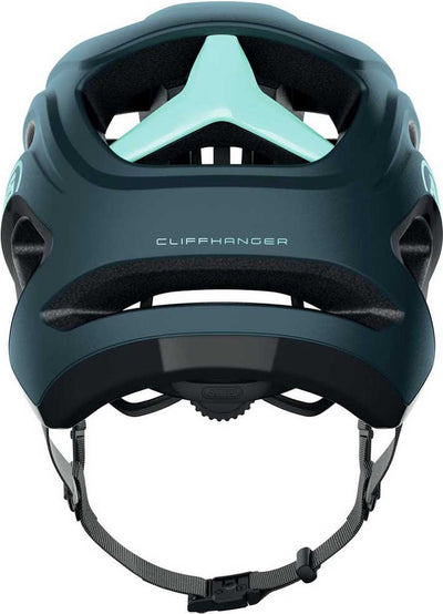 Abus fietshelm cliffhanger midnight blue m - 54-58 cm - blauw - geschikt voor gebruik op mountainbikes - 325 g