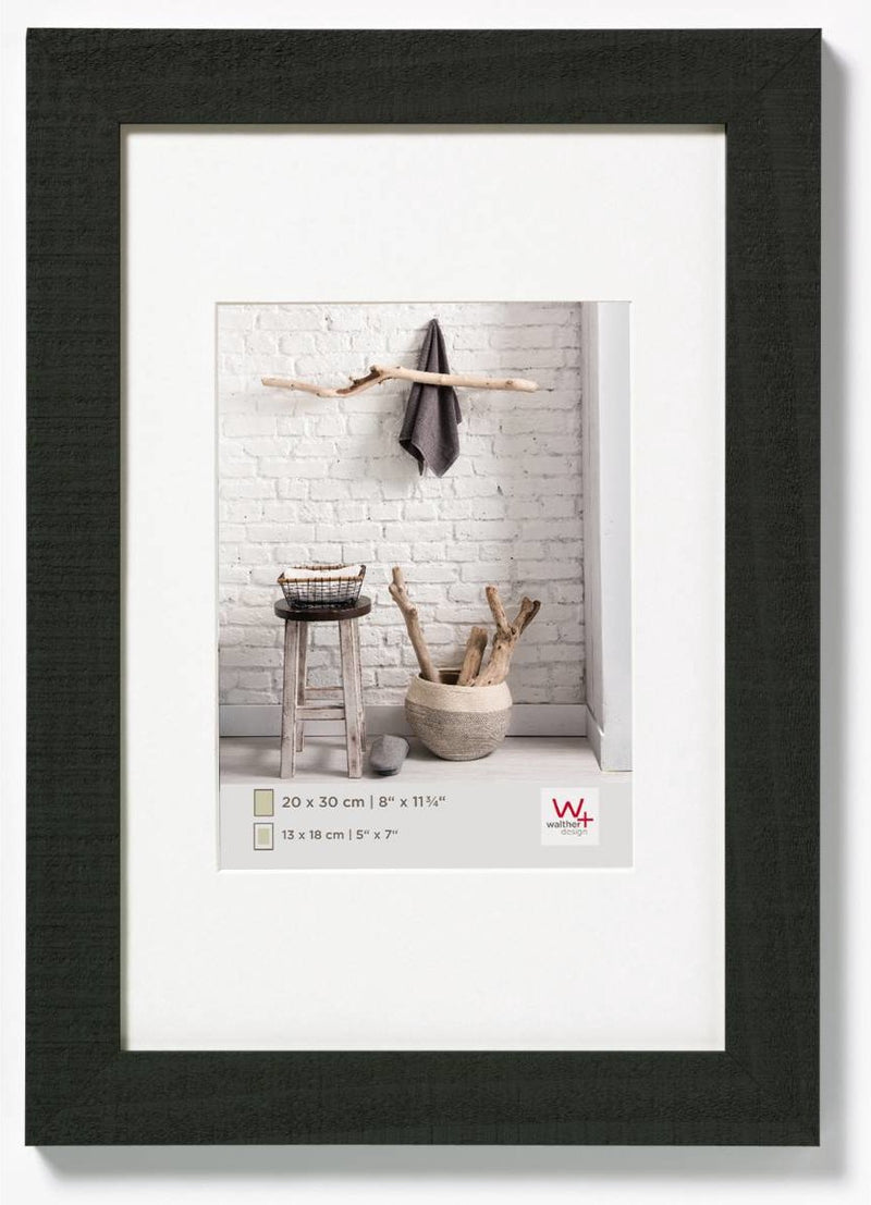 Walther home - houten lijst - fotoformaat 30x45 cm - zwart