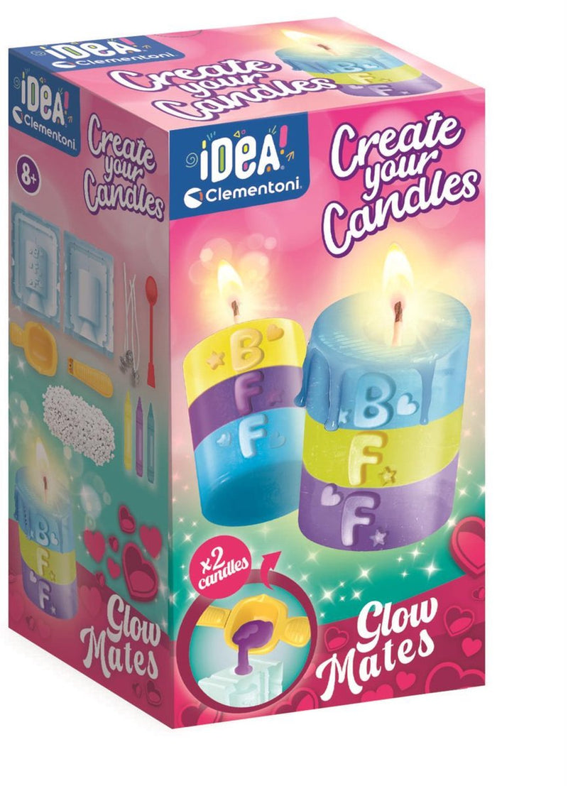 Clementoni - art craft create your candles garden - kaarsen maken set - creatief speelgoed - vanaf 8 jaar