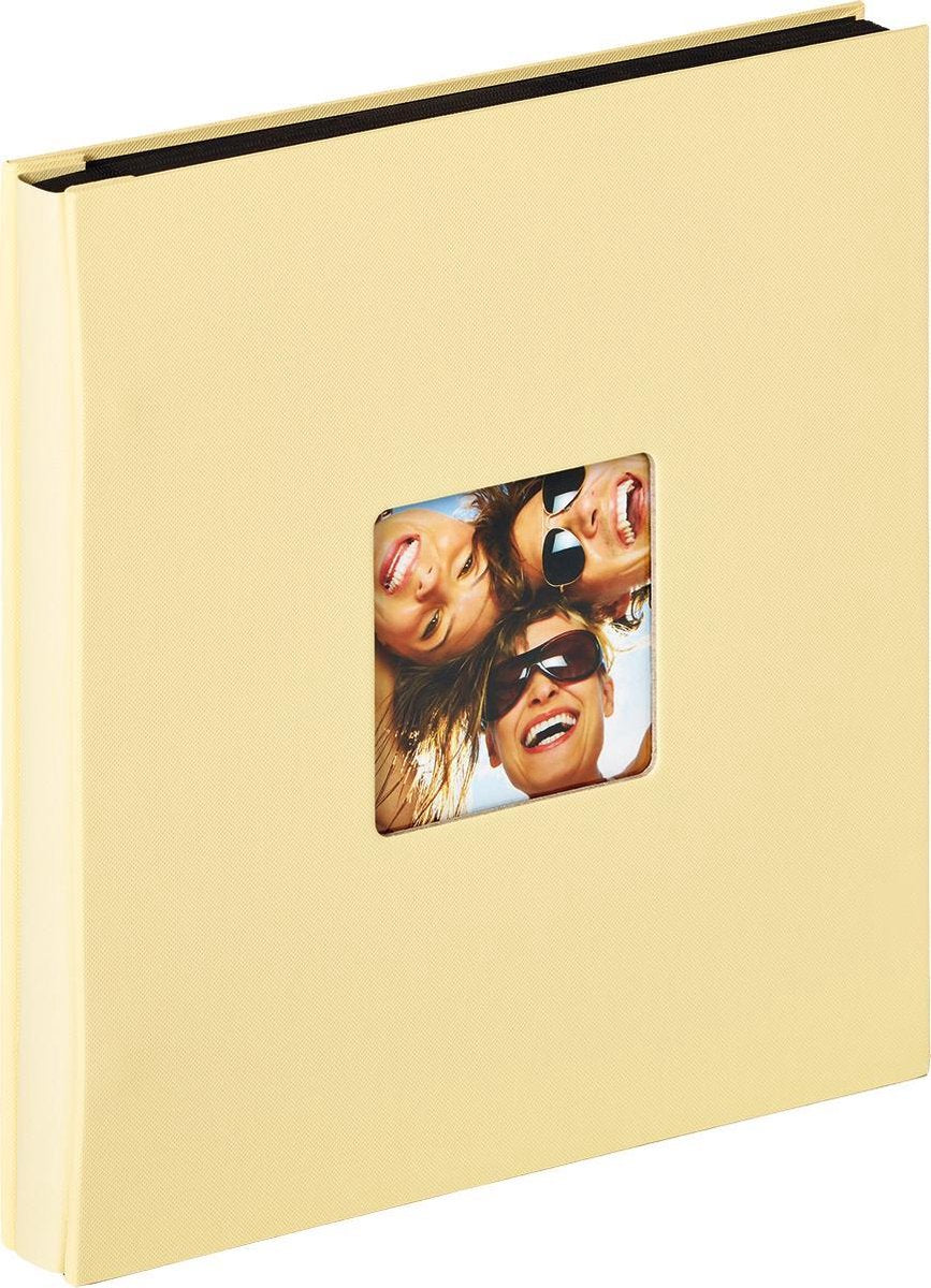 Walther ea-110-h fun - insteekalbum - formaat 31 x 33 cm - 400 foto's 10 x 15 cm - crème