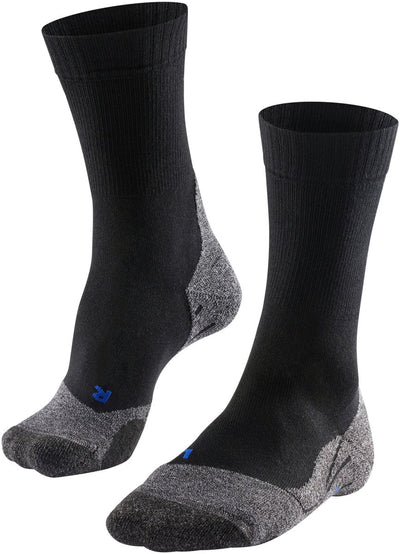 Falke tk2 cool anti-blaar dik lyocell functioneel materiaal wandelsokken dames zwart - maat 37-38