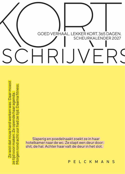 Kortschrijvers scheurkalender 2027