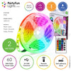 Partyfun lights led strip usb 2meter ip65