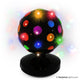 Partyfun lights disco licht dia20cm 9 led werkt op 3xaa batterij en usb