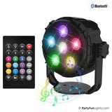 Partyfun lights bluetooth party luidspreker met 6x power leds en afstandbediening - afbeelding 1