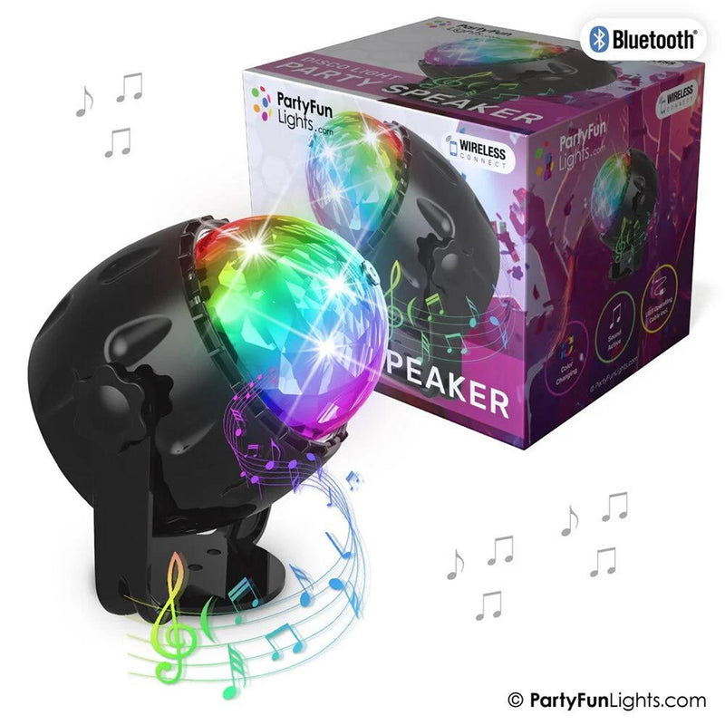 Partyfun lights bluetooth luidspreker compact led