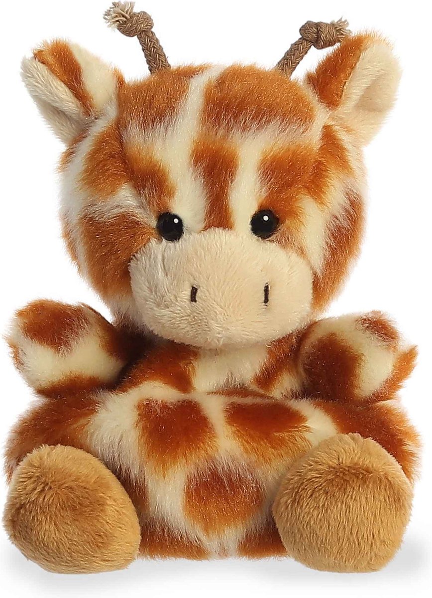 Aurora palm pals - knuffel - safara giraffe