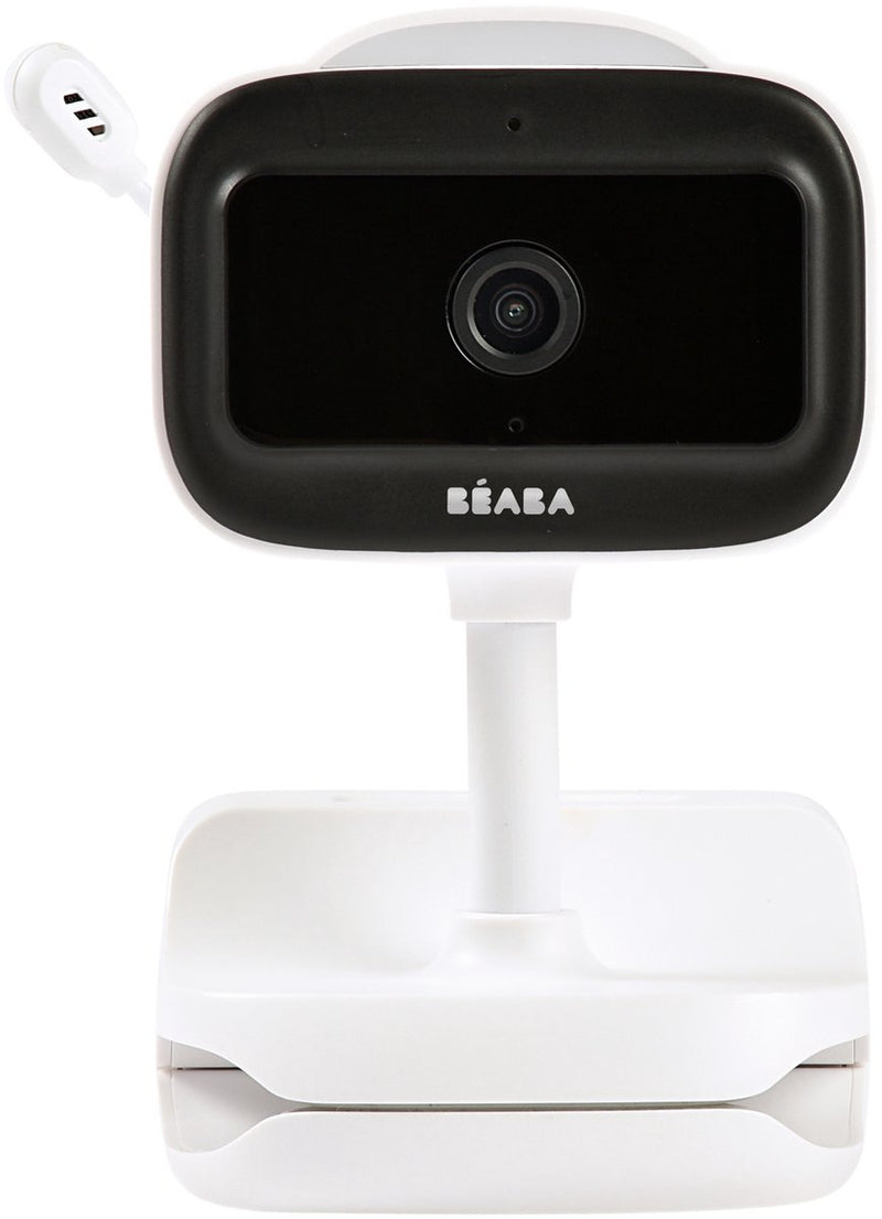 Béaba zen nomad babyfoon - baby monitor - babyfoon met camera en app - baby camera met nachtlampje - wit