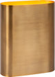 Lucide ovalis - wandlamp - 2xe14 - mat goud messing