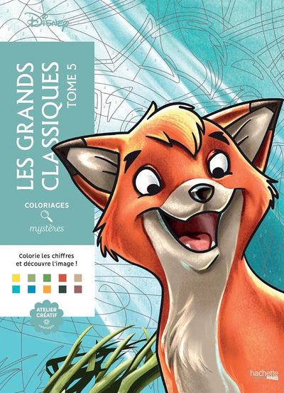 Hachette heroes les grands classiques tome 5 - disney kleurboek voor volwassenen
