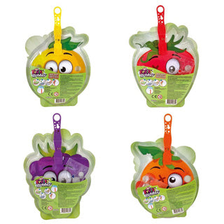 Bellenblaas gigglz fruity bubbles 4 assorti | 24 stuks