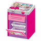 Dolu barbie vaatwasser + geluid roze