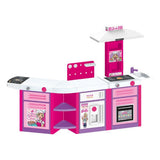 Dolu barbie speelkeuken + geluid roze - afbeelding 1
