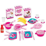 Dolu barbie speelkeuken + geluid roze - afbeelding 2