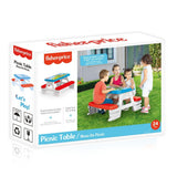Dolu fisher price picknicktafel rood wit blauw - afbeelding 3