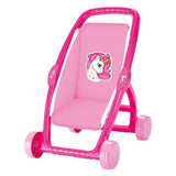 Dolu eenhoorn kinderwagen roze - afbeelding 1