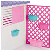 Dolu tuin speelhuis met accessoires roze paars 140x127x107.5 cm