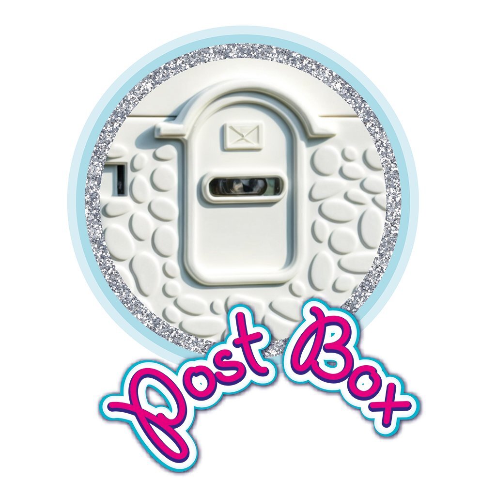 Dolu speelhuis wit roze