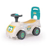 Dolu loopauto met toeter wit groen geel 47x37x20.5cm