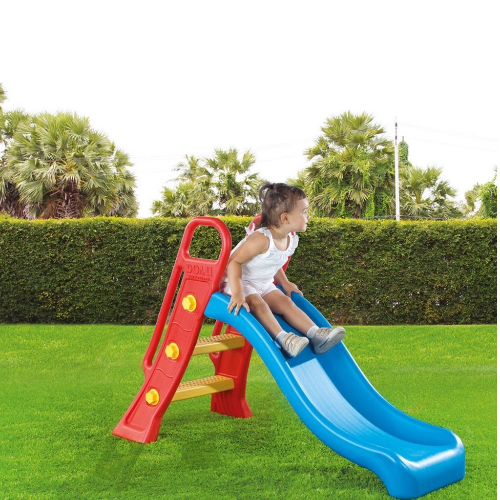 Dolu junior glijbaan 60.5x135x90cm blauw rood