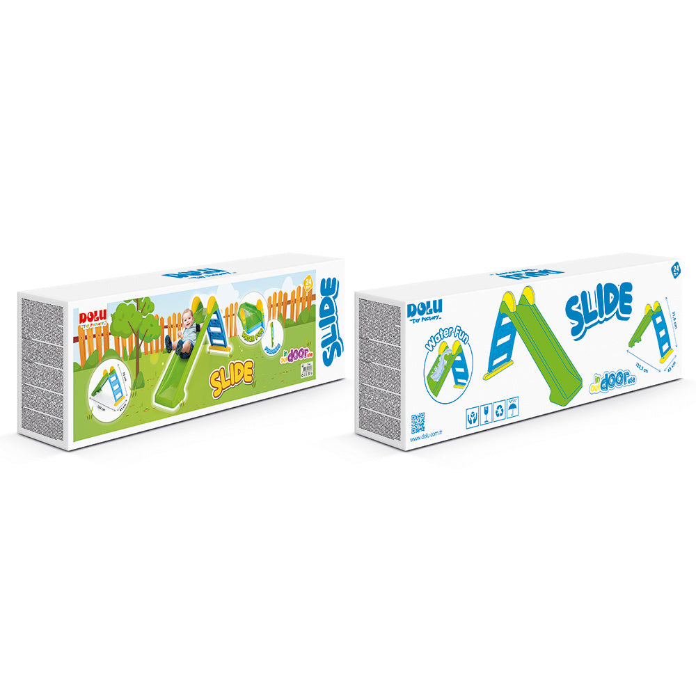 Dolu waterglijbaan 72x133x45 cm groen blauw geel