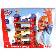 Dolu new york garage met 4 etages 2 die-cast auto #039;s 2 verkeersborden boom - afbeelding 3