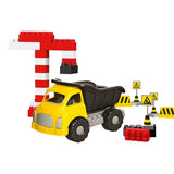 Dolu jumbo bouwtruck met accessoires 40-delig - afbeelding 2