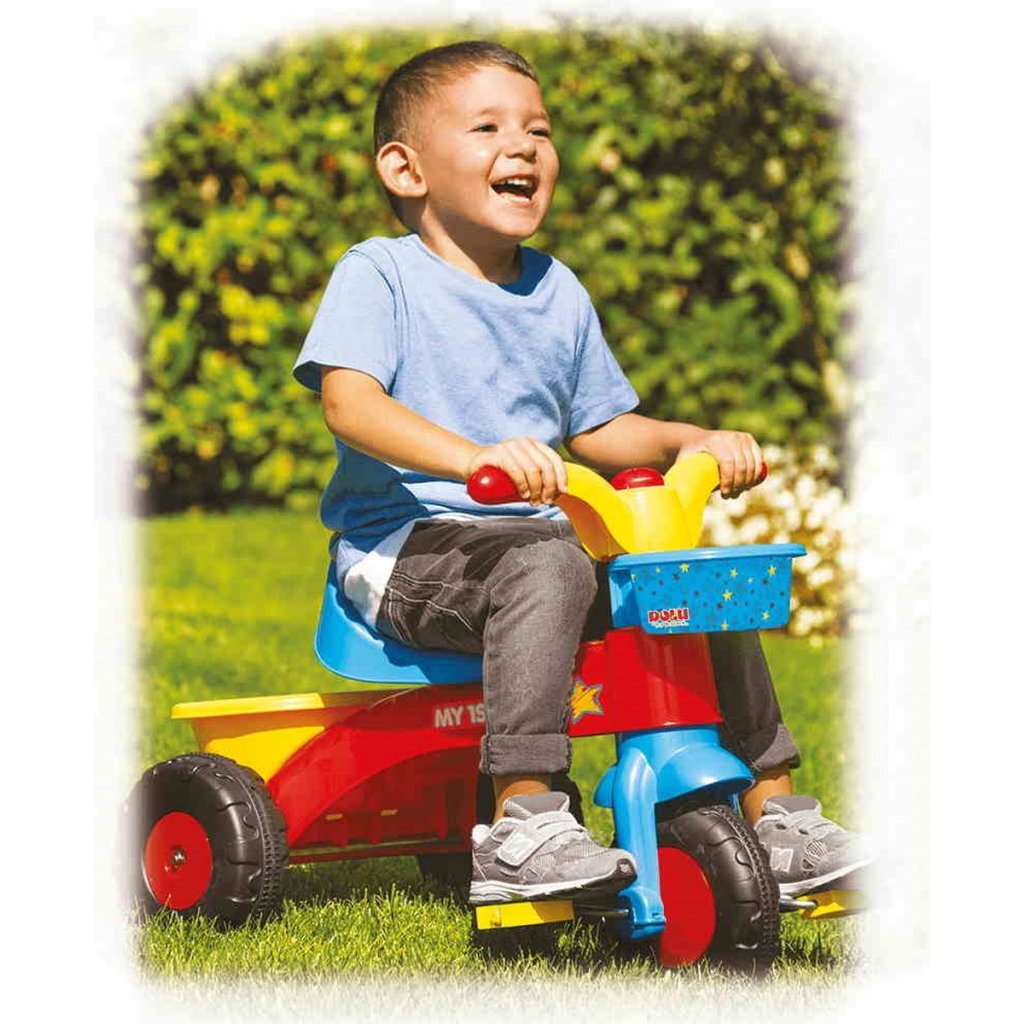 Dolu my first driewieler met duwstang 7007