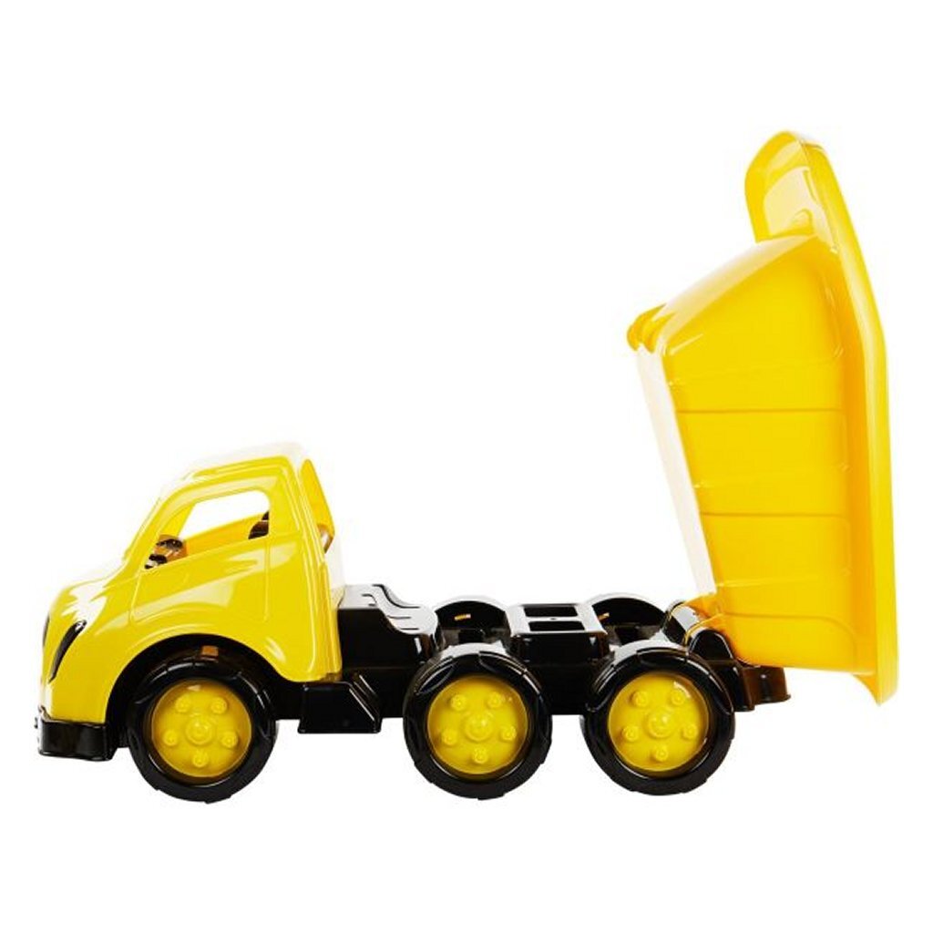 Dolu dump truck geel zwart