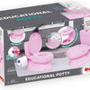 Dolu Dolu Educatief Kinder Toilet met Geluid Roze