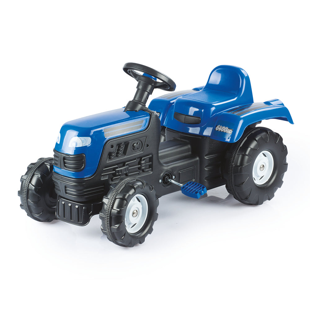 Dolu traptractor met claxon blauw zwart???????