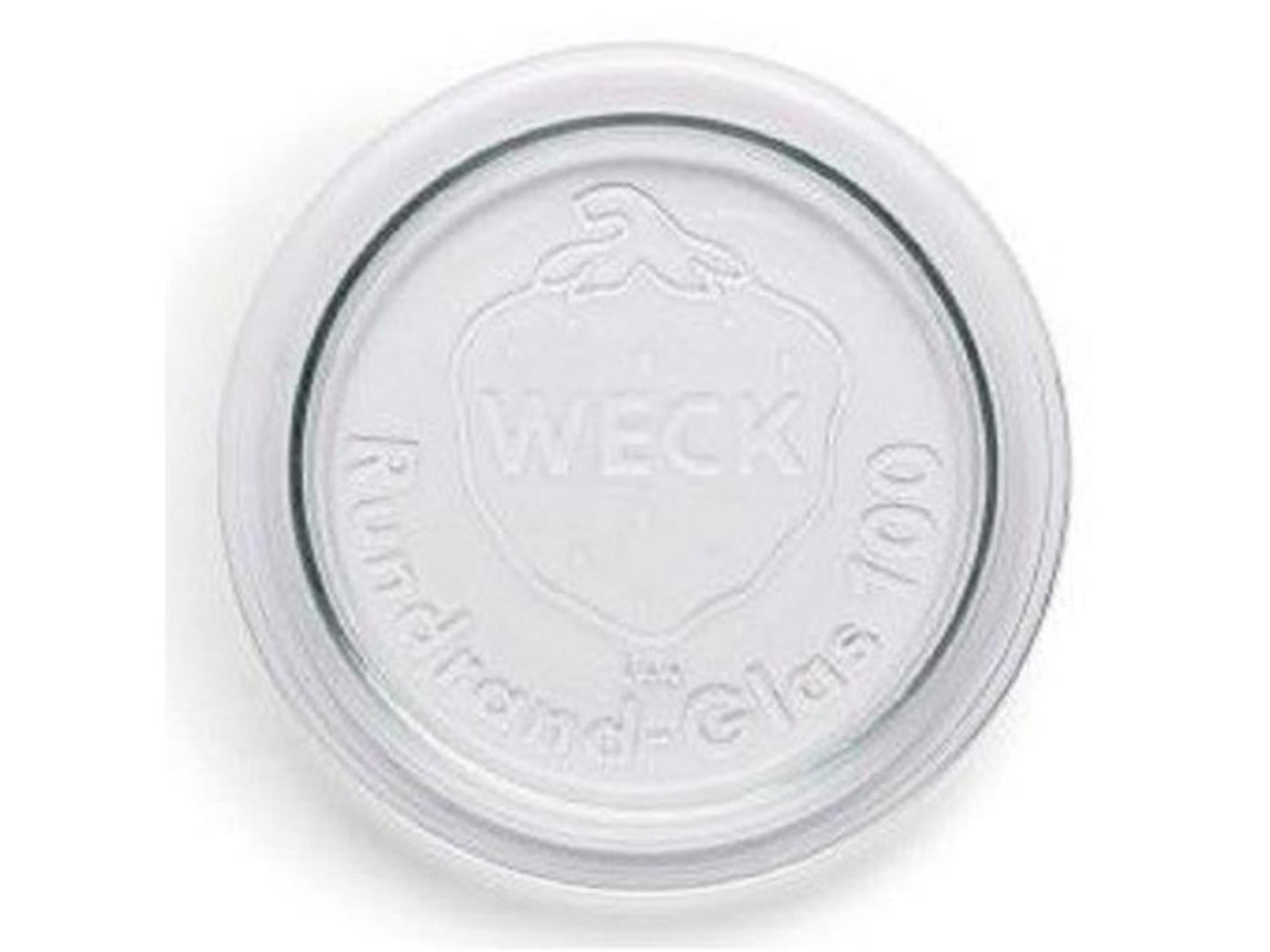 Weck-deksel rondrand glas 100