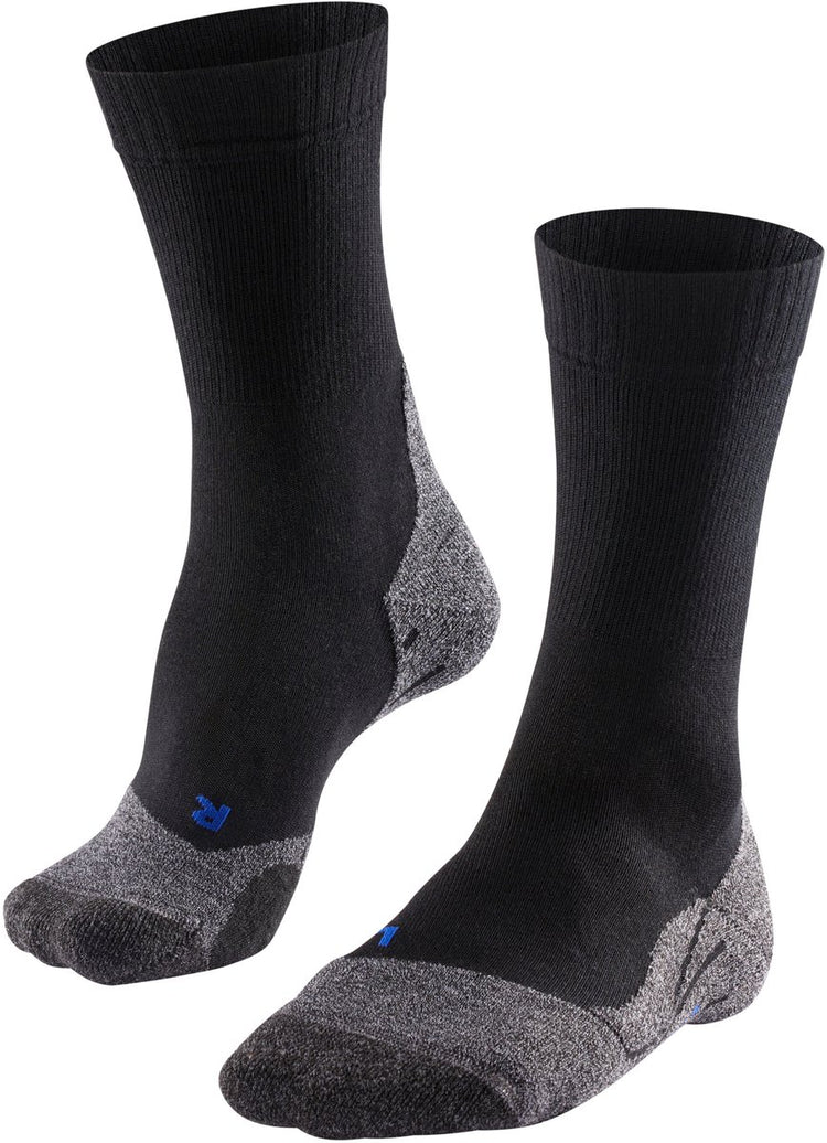 Falke tk2 cool anti-blaar dik lyocell functioneel materiaal wandelsokken heren zwart - maat 44-45